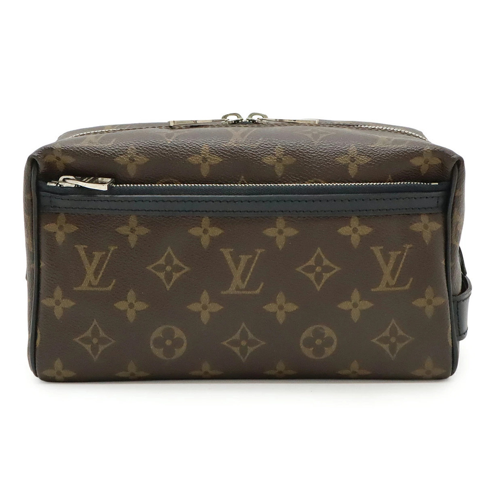 LOUIS VUITTON Monogram Macassar Brown Trouse Toilette Shoulder Bag